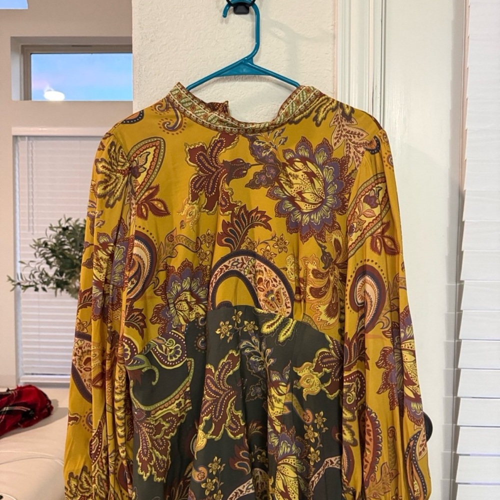 NWT Antonio Melani
Ellery Paisley Mock Neck Long Sleeve Dress - Picture 5 of 8